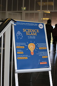 Plakat für den Science Slam 2025 Plakat für den Science Slam 2025