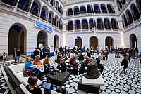 Der Lichthof der TU Berlin, Kongress Armut und Gesundheit 2019