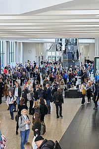 Blick ins Foyer des Henry-Ford-Baus, Foto: Fabian Schellhorn Blick ins Foyer des Henry-Ford-Baus, Foto: Fabian Schellhorn