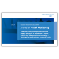 Titelseite Journal of Health Monitoring 1-2024 Titelseite Journal of Health Monitoring 1-2024
