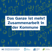 Symbolbild Satellit zum Kongress Armut und Gesundheit