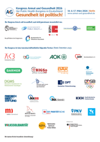 Der Logo-Teppich der Kongress-Partner*innen