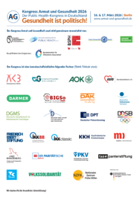 Der Logo-Teppich der Kongress-Partner*innen