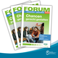 Titelblatt der Ausgabe FORUM sozialarbeit + gesundheit 4/2025