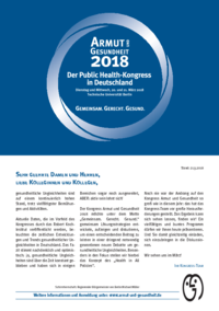 Programmheft Kongress 2018